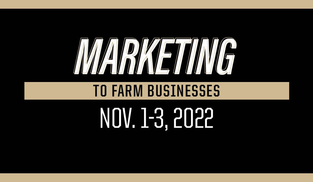 Marketing to Farm Businesses