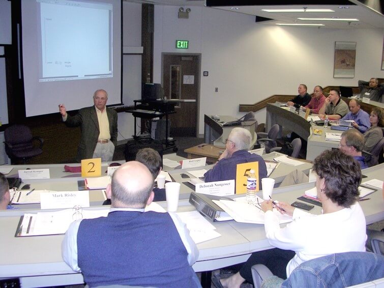 Tom Funk teaches in Strategic Agri-Marketing, 2011.